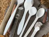 a collection of spoons