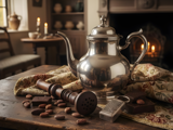 old fashioned tea pot